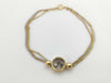 R0.07ct S0.06ct D0.05ct K18/PT850 4.4g Bracelet & Bangle