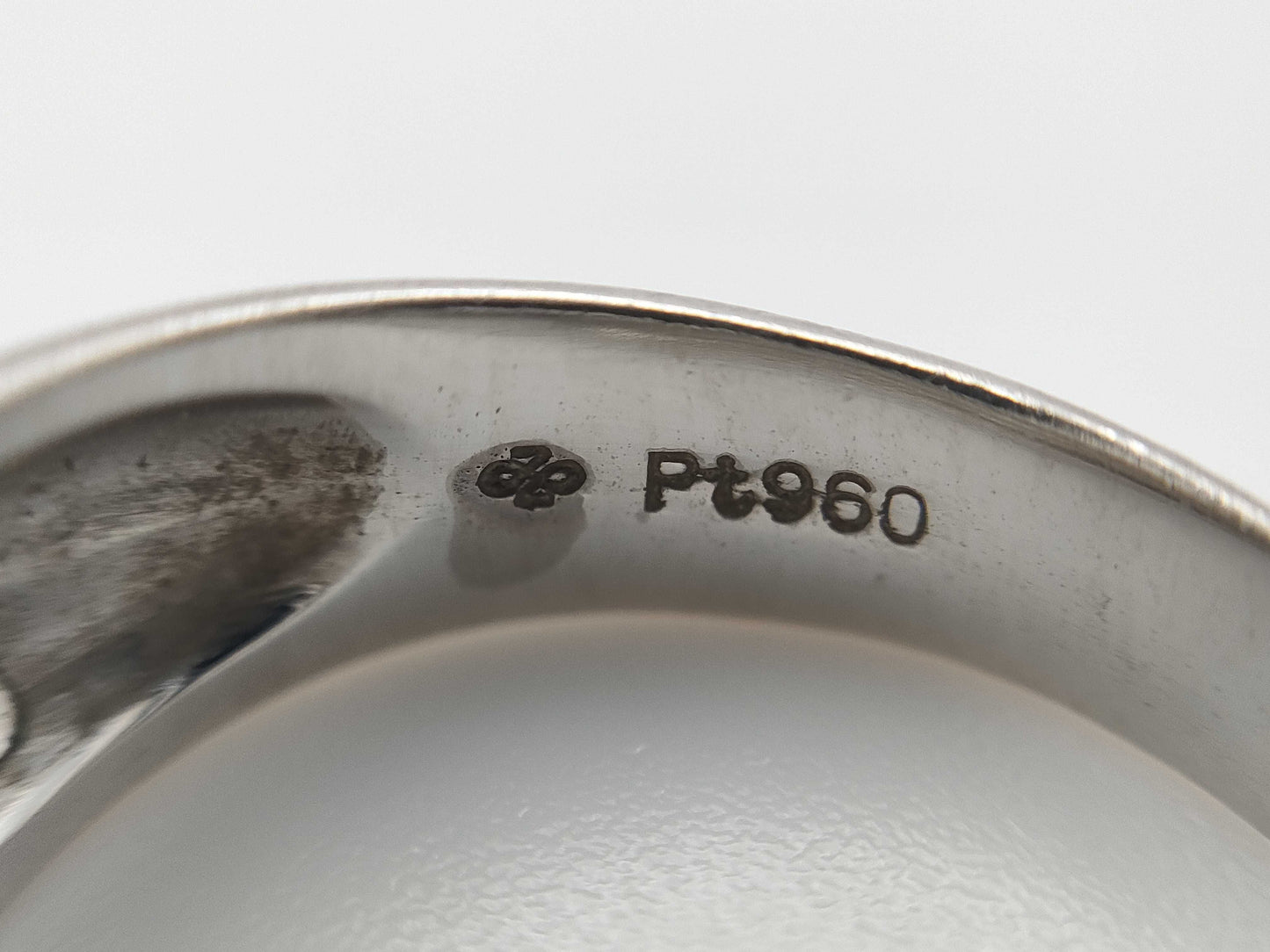 D0.35ct PT960 8.4g Ring