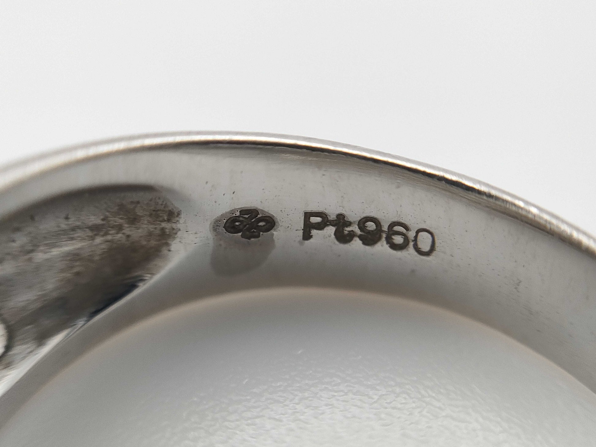 D0.35ct PT960 8.4g Ring