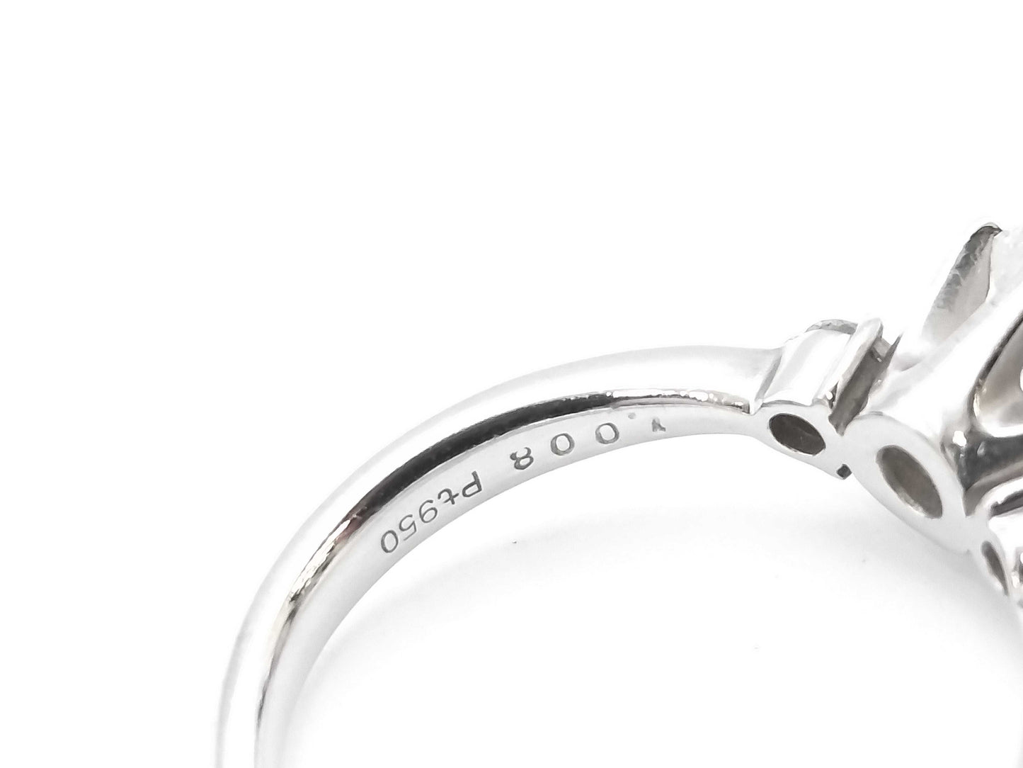 D1.008ct FD0.115ct PT950 5.1g Ring