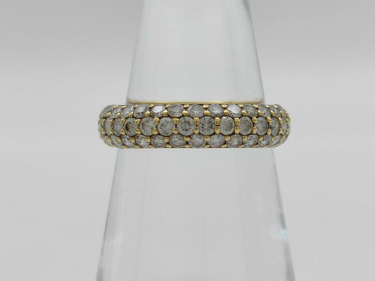 D1.00ct K18 2.9g Ring