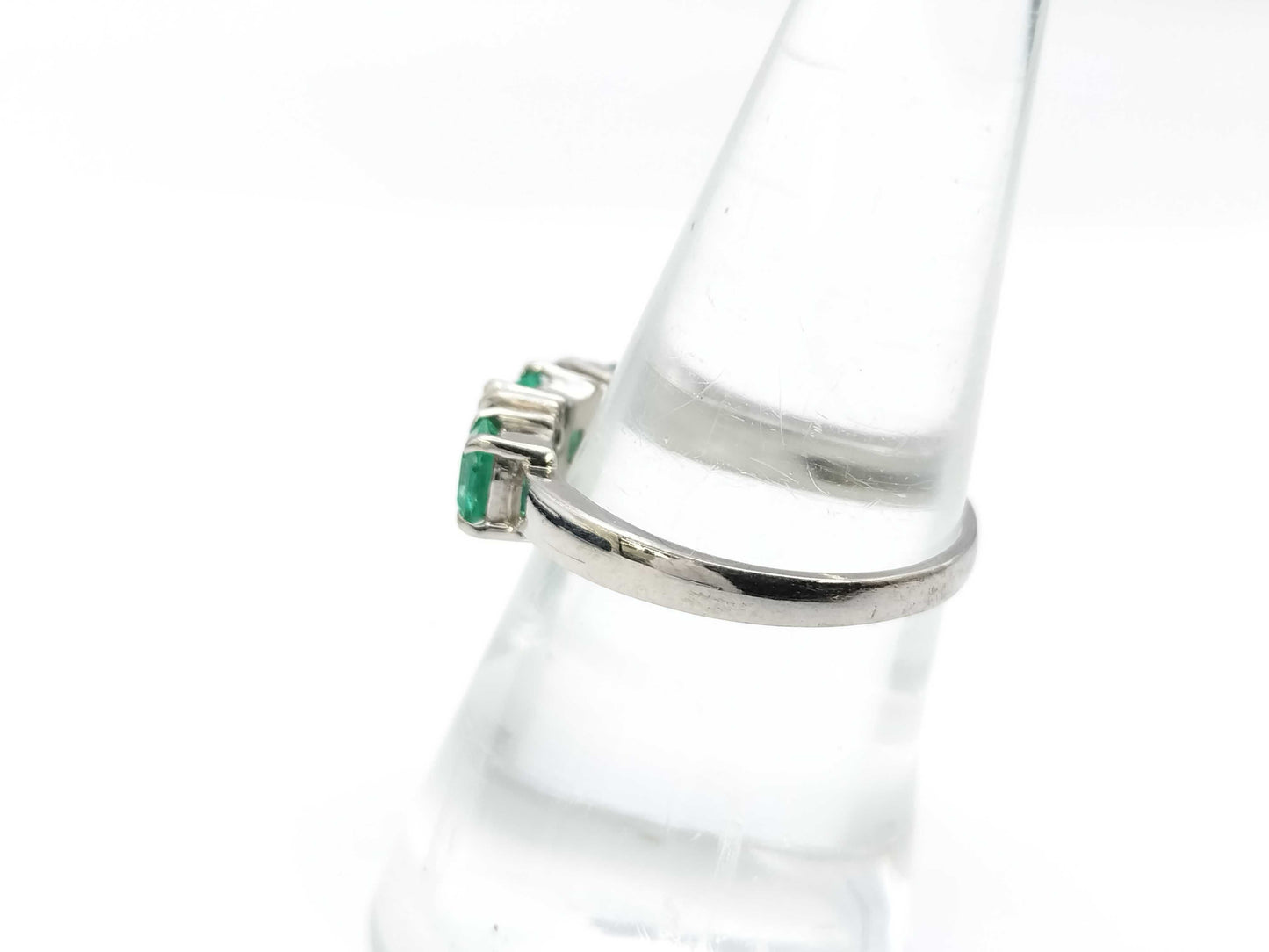 E1.03ct D0.16ct PT900 5.7g Ring