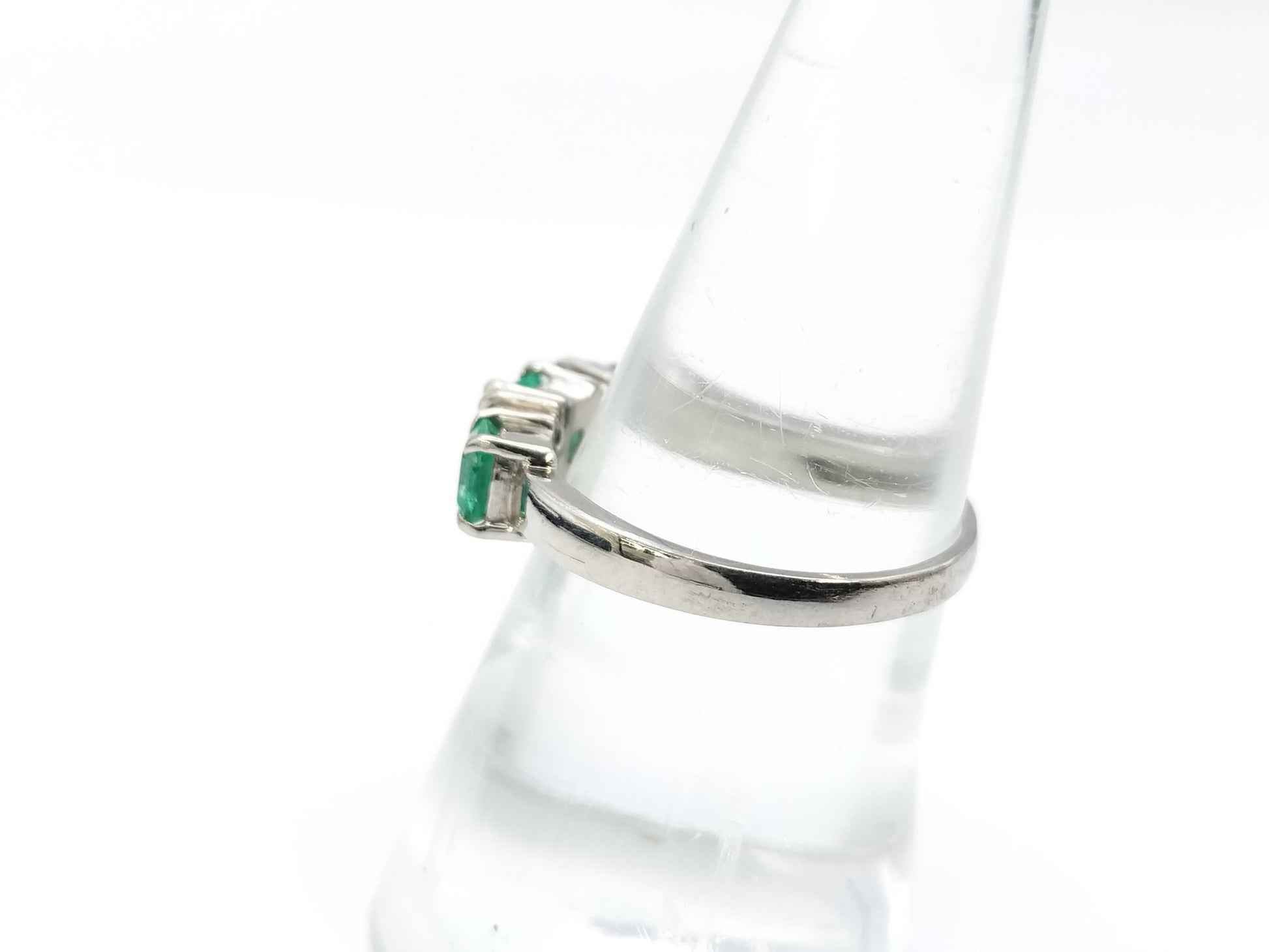 E1.03ct D0.16ct PT900 5.7g Ring