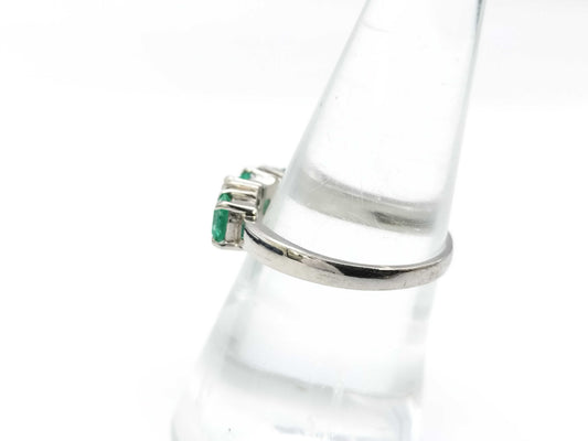 E1.03ct D0.16ct PT900 5.7g Ring