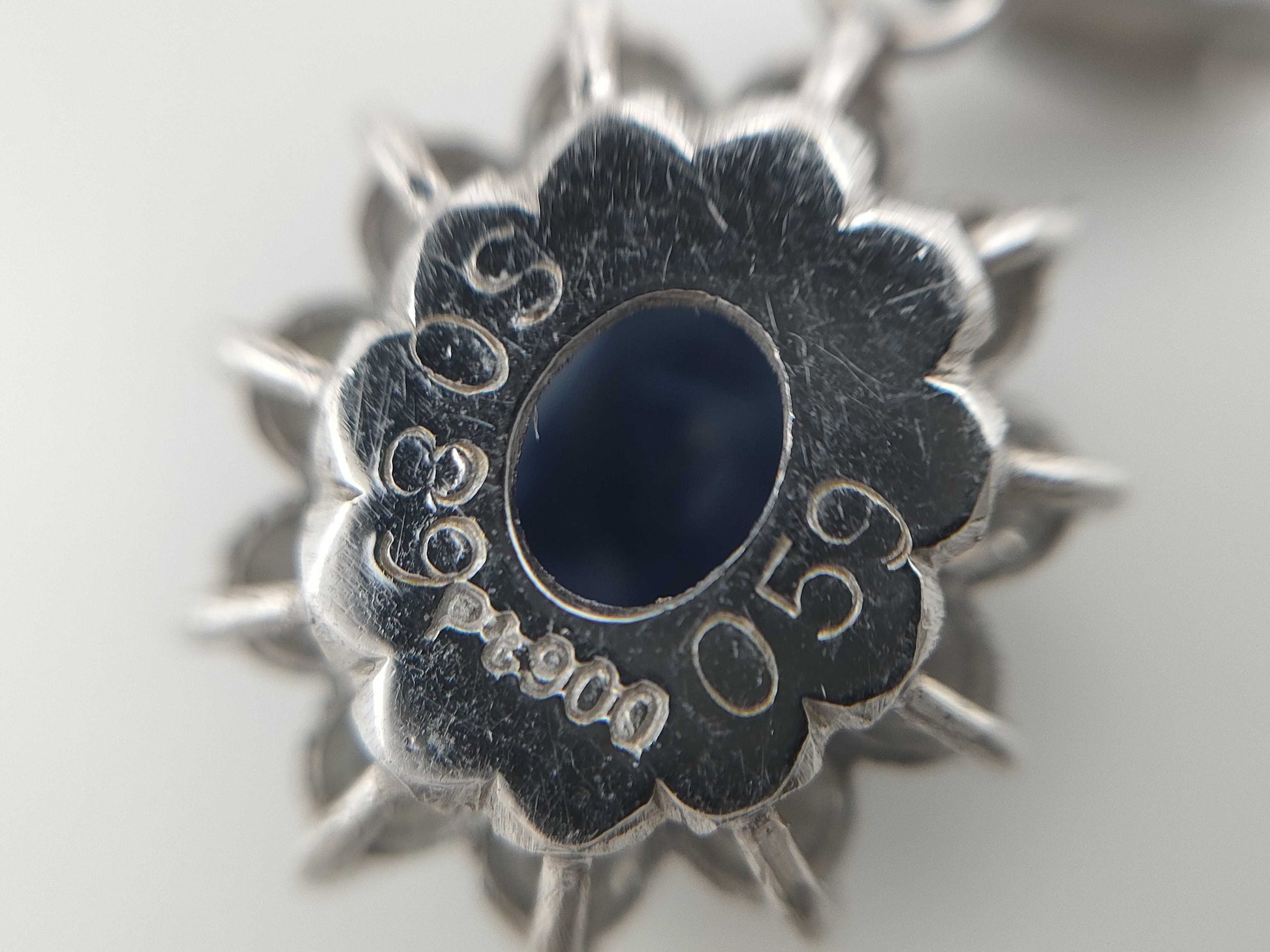 S0.89ct D0.59ct PT900 2.4g Pendant Top