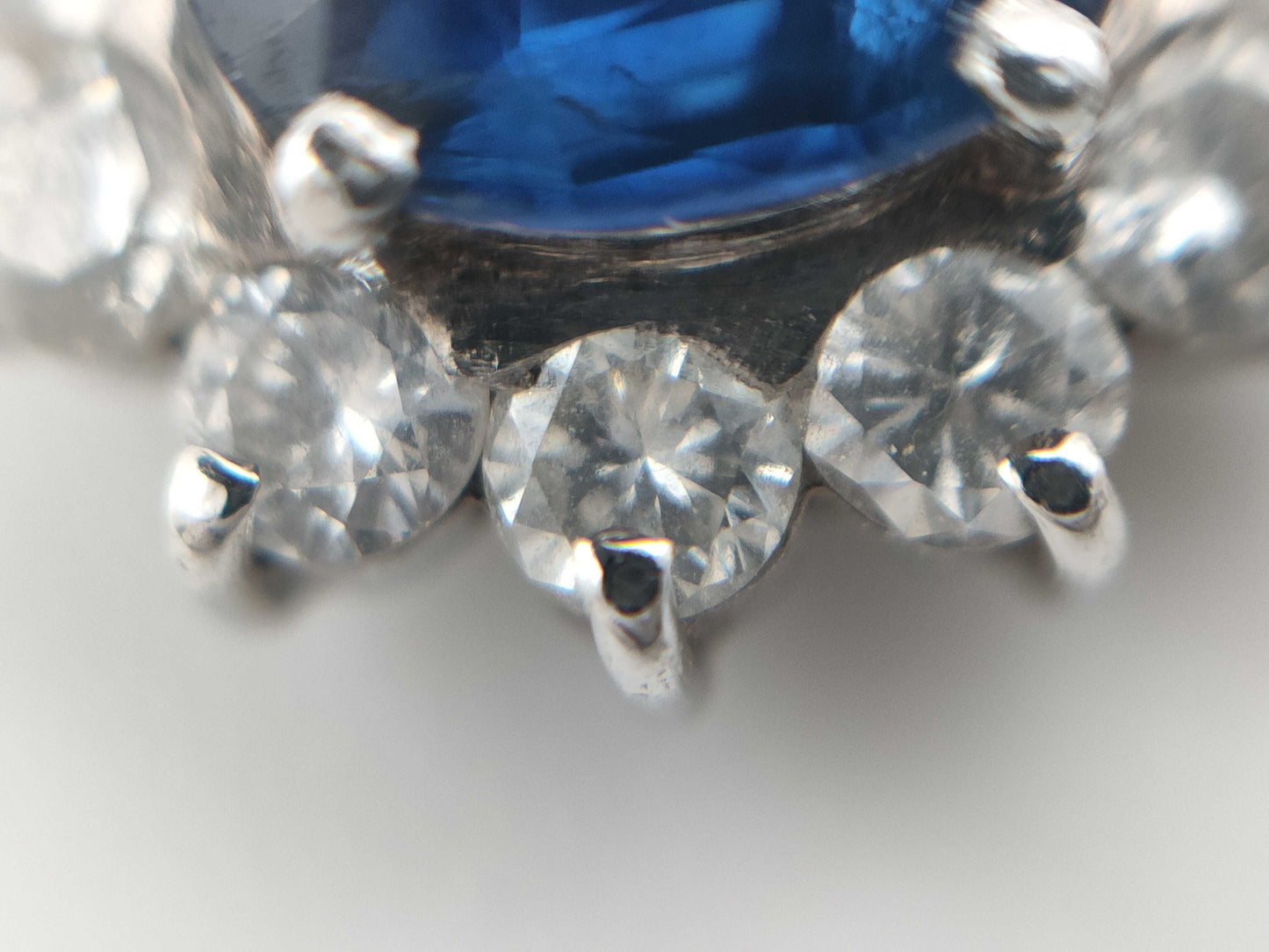 S0.89ct D0.59ct PT900 2.4g Pendant Top
