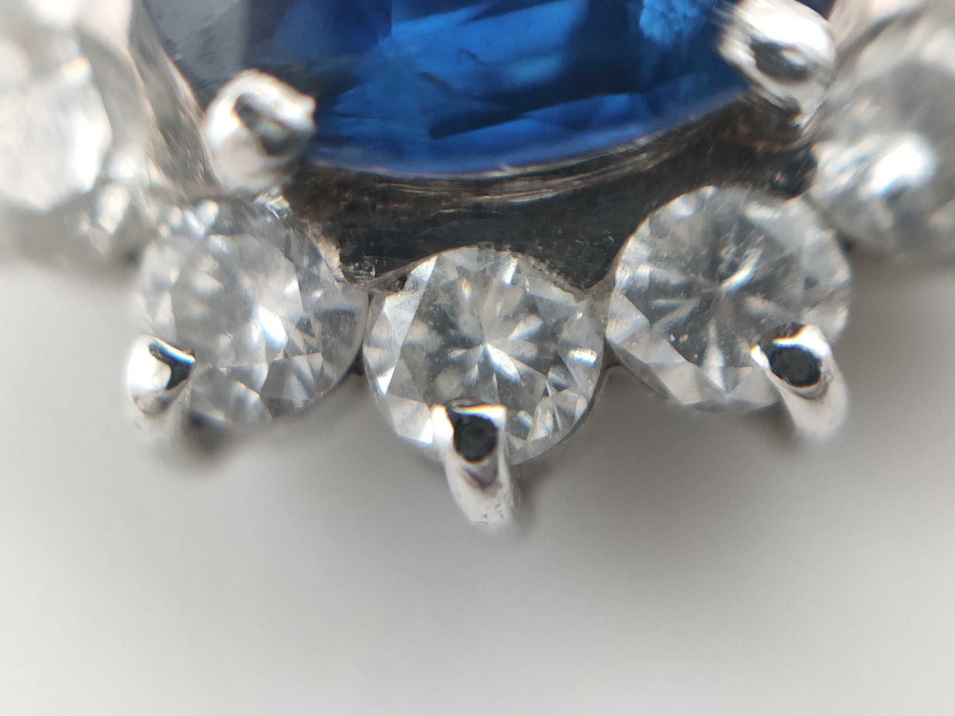 S0.89ct D0.59ct PT900 2.4g Pendant Top