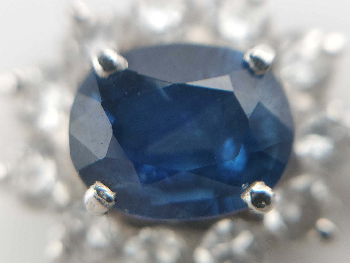 S0.89ct D0.59ct PT900 2.4g Pendant Top