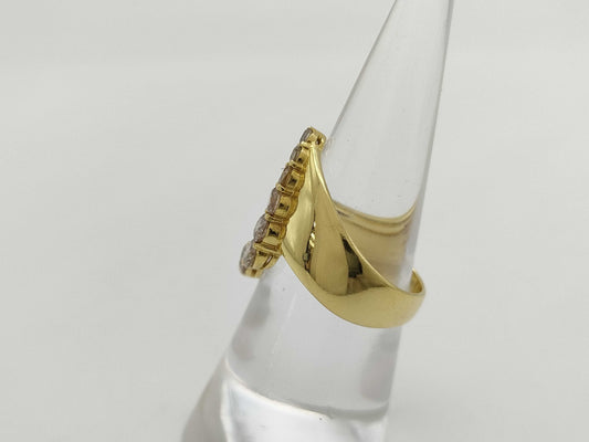 D1.04ct K18 5.6g Ring