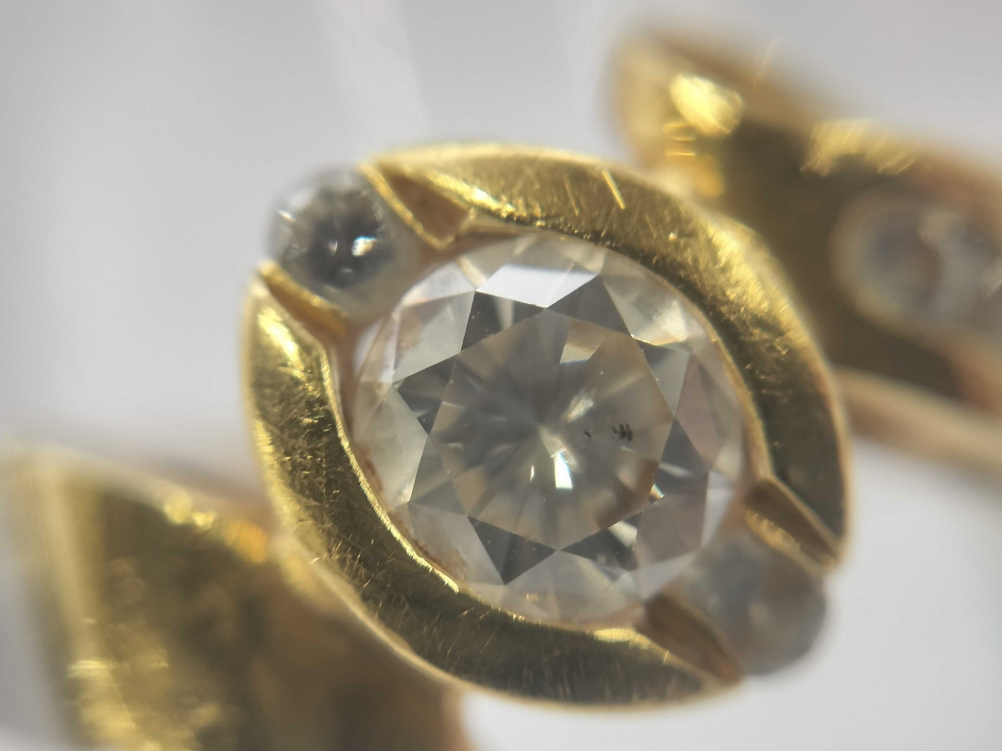 D0.50ct K18/PT900 4.7g Ring