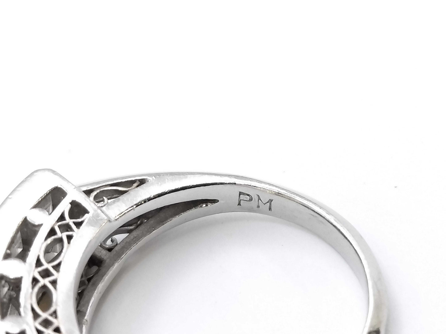 D1.49ct PT850 5.2g Ring