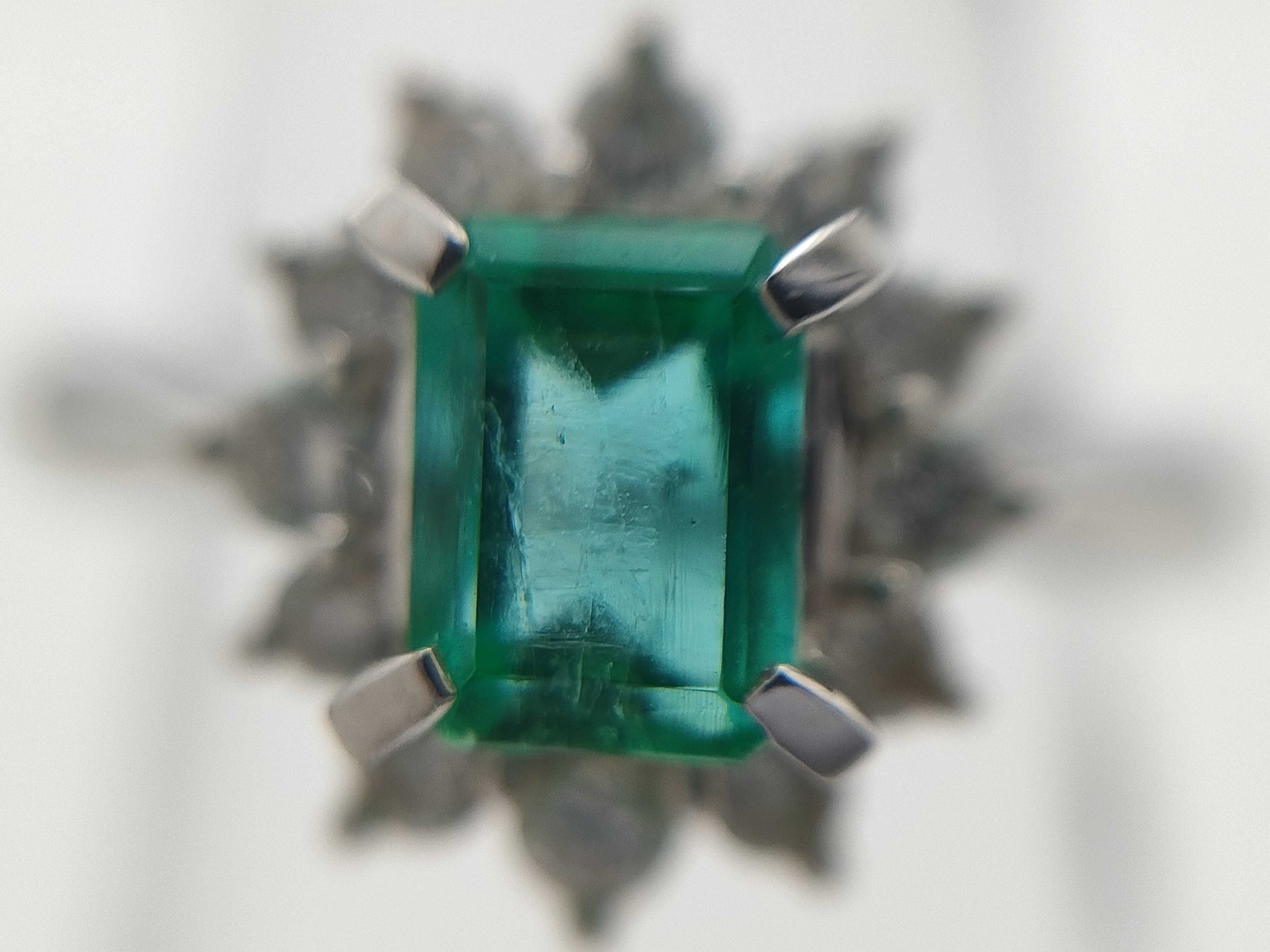 E0.725ct D0.31ct PT900 4.7g Ring