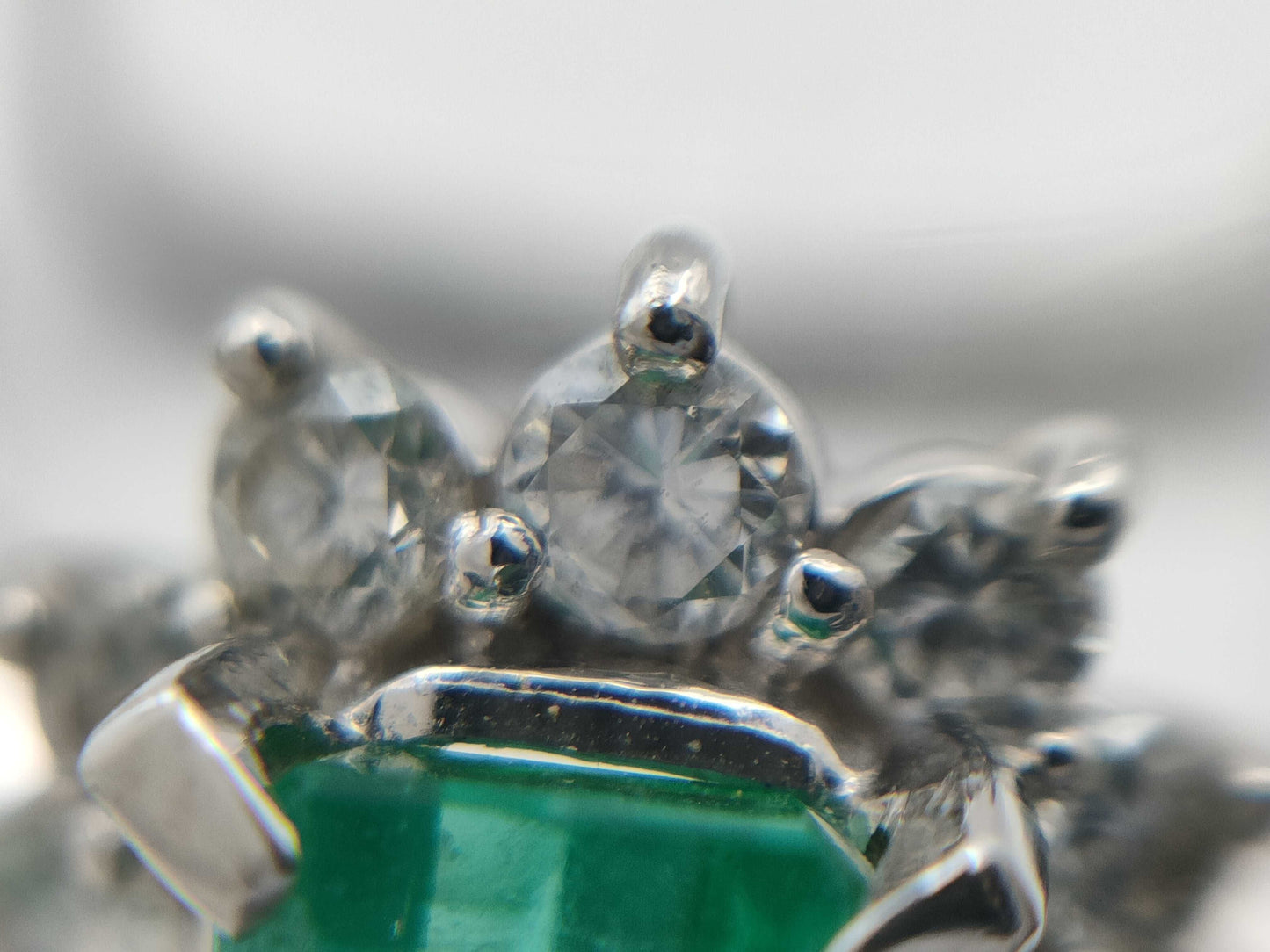 E0.725ct D0.31ct PT900 4.7g Ring