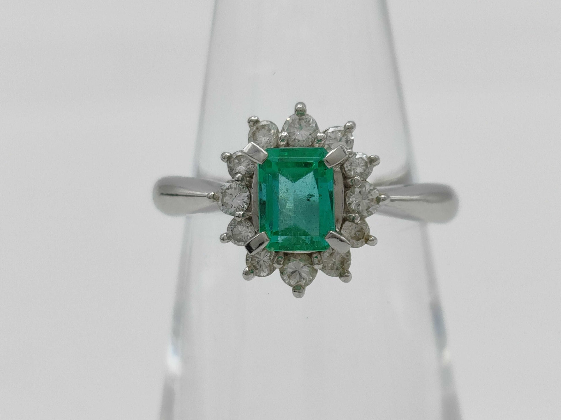 E0.725ct D0.31ct PT900 4.7g Ring