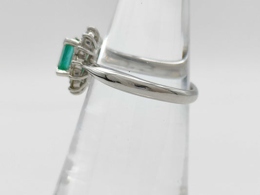 E0.725ct D0.31ct PT900 4.7g Ring