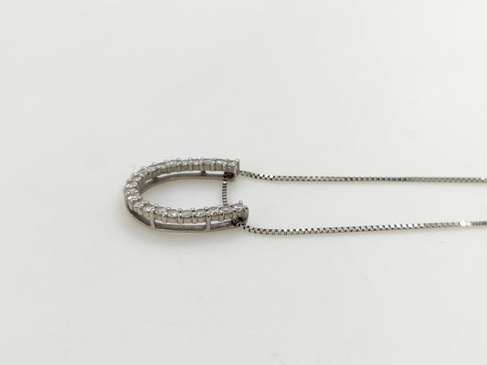 D0.30ct PT900 2.9g Necklace