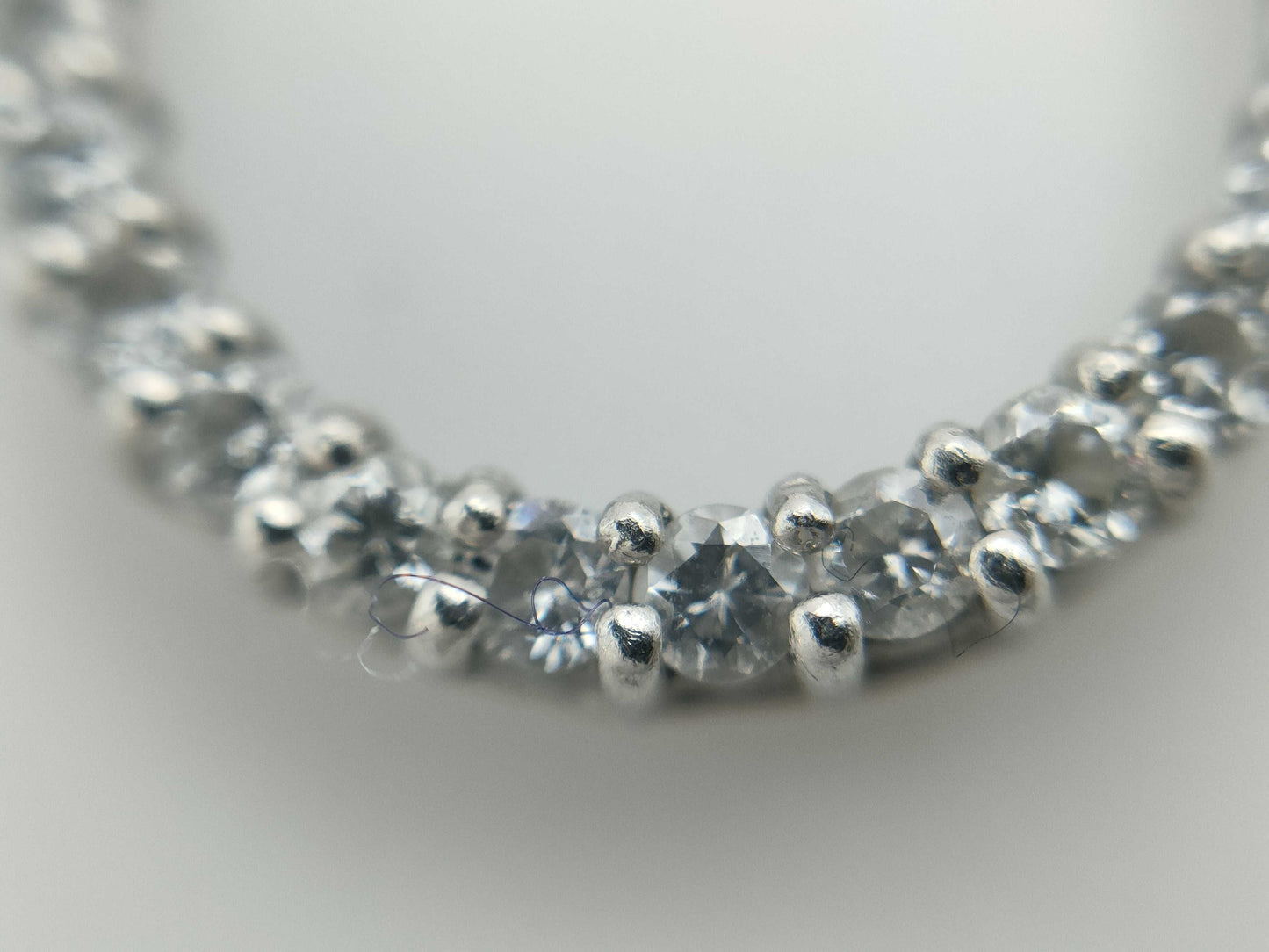 D0.30ct PT900 2.9g Necklace