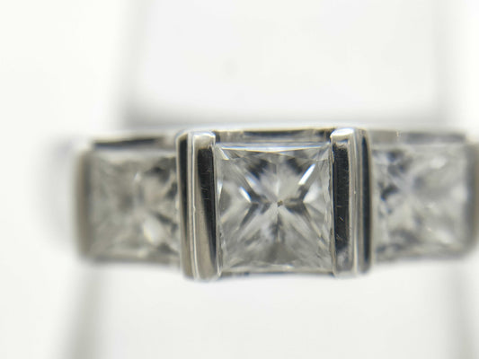 D1.00ct PT900 7.4g Ring
