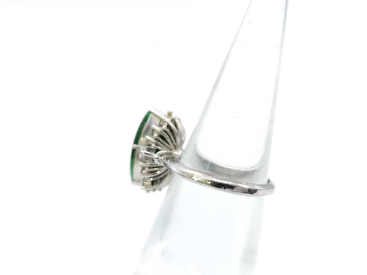 Jade D0.54ct PT900 5.9g Ring
