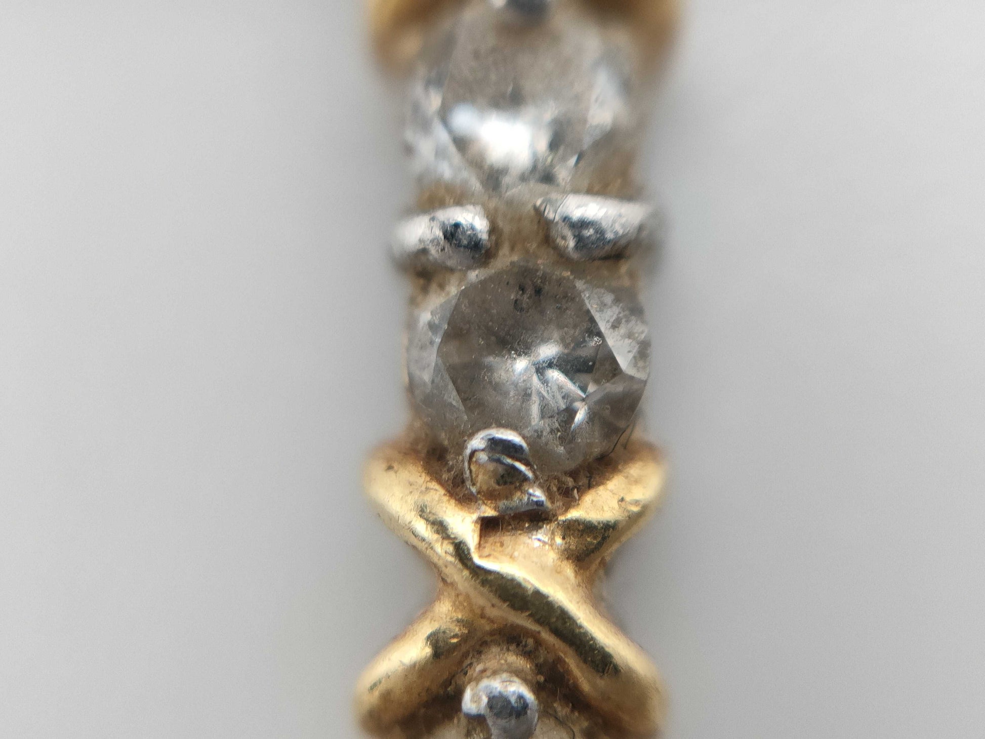 D0.50ct K18/PT900 3.3g Pendant Top