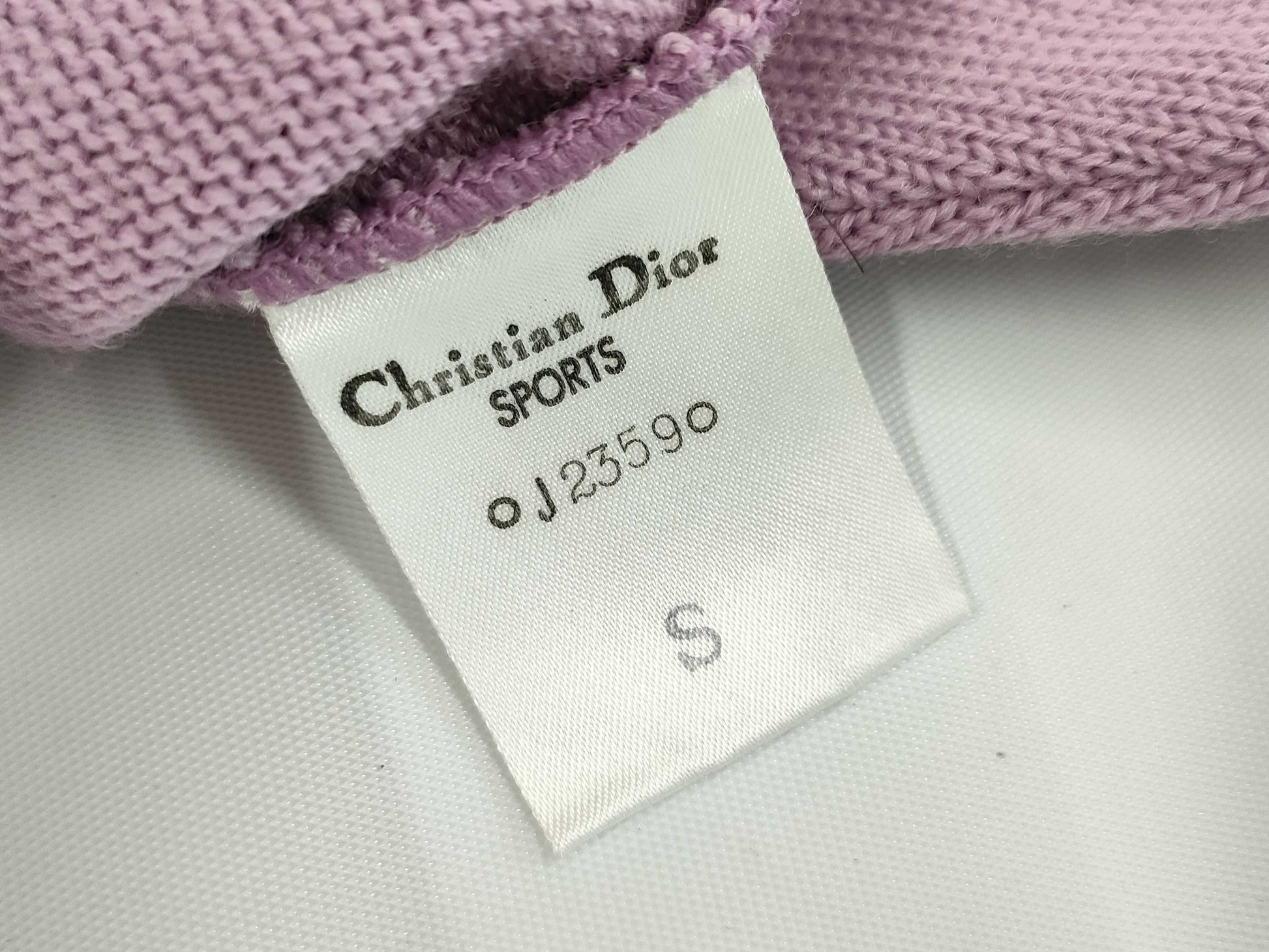 Dior knit top, size S