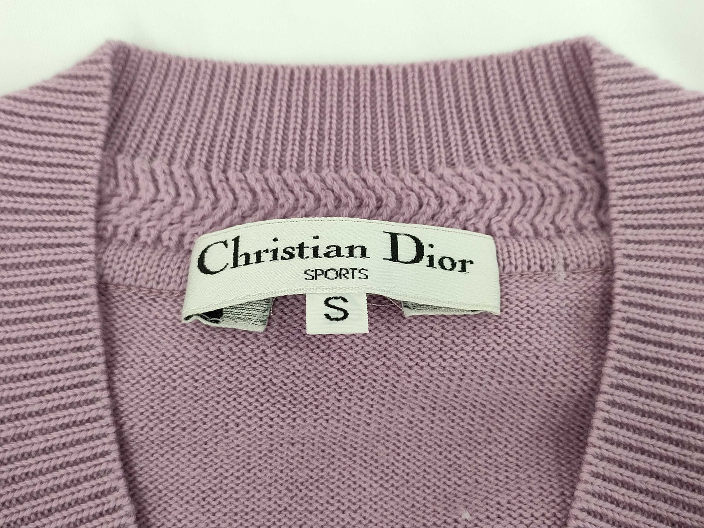 Dior knit top, size S