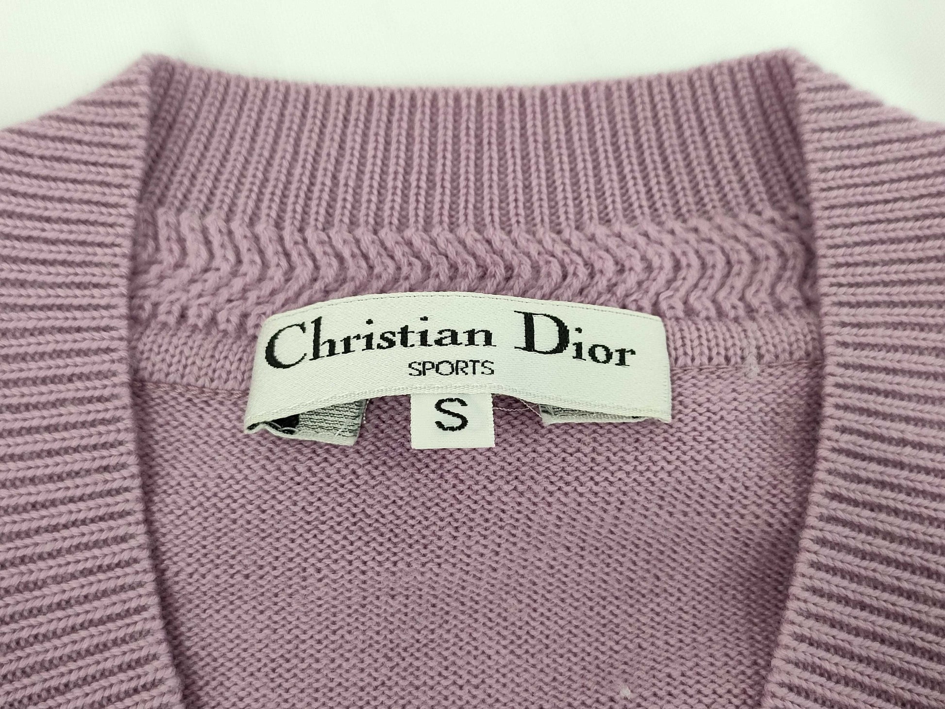 Dior knit top, size S