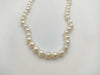 Semi-round pearl diameter approx. 8.1-8.5mm SV 36.5g necklace