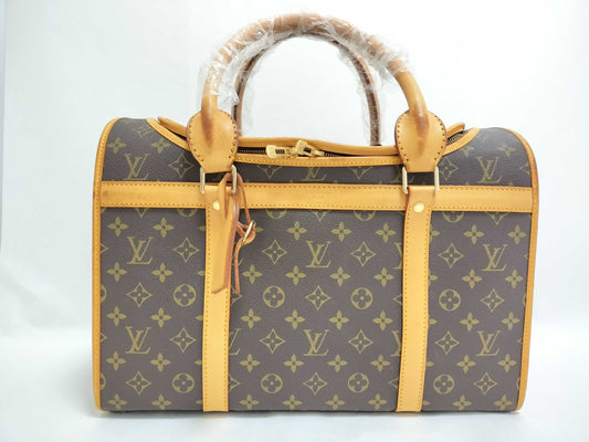 LOUIS VUITTON Monogram Louis Vuitton Monogram Sac-Chain Boston Bag