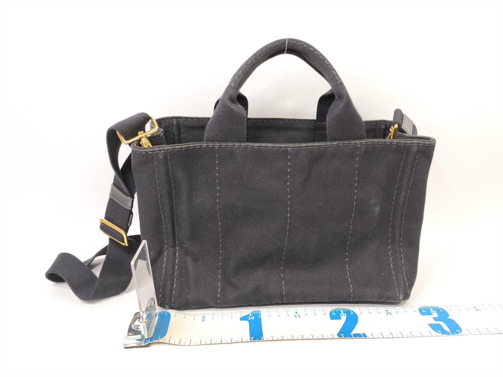 PRADA Canapa Tote with Strap