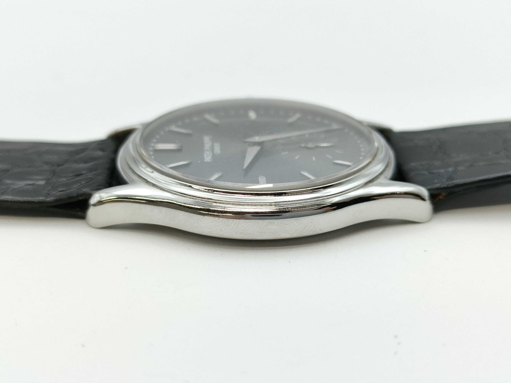 PATEK PHILIPPE Calatrava Manual Winding Gray Dial Men's Watch