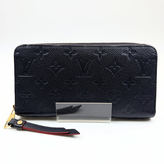 LOUIS VUITTON LOUIS VUITTON Monogram Unplanted Marine Rouge Zippy Wallet M69415 Wallet Box Storage Bag Included Wallet