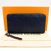 LOUIS VUITTON LOUIS VUITTON Monogram Unplanted Marine Rouge Zippy Wallet M69415 Wallet Box Storage Bag Included Wallet