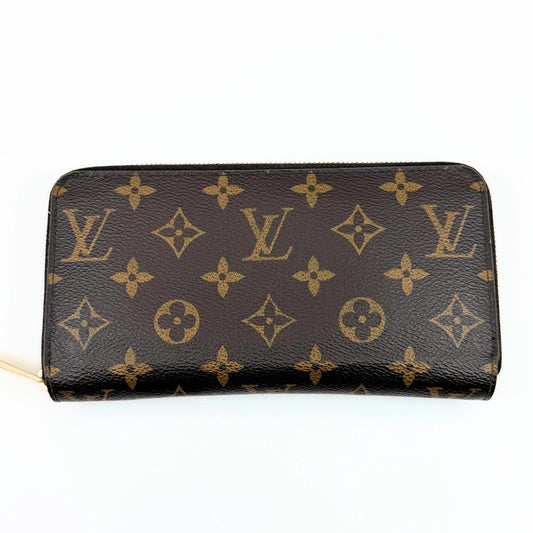 LOUIS VUITTON LOUIS VUITTON Monogram Zippy Wallet Round Zipper M42616 Wallet Wallet