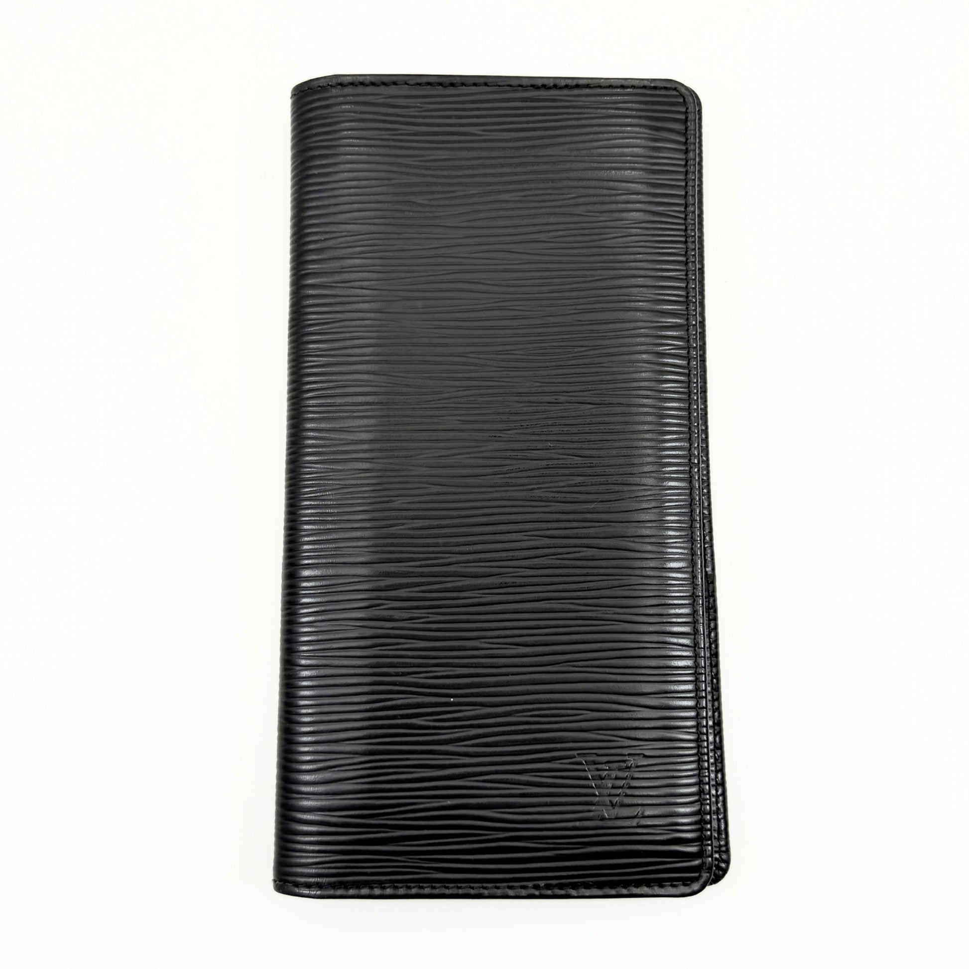 LOUIS VUITTON LOUIS VUITTON Louis Vuitton Epi Porte-Feuille Brazza Noir M60622 Wallet Wallet