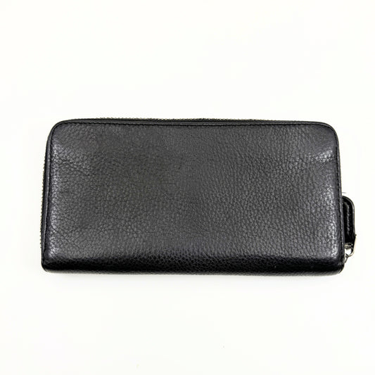 COACH Coach with Studs Script Accordion Round Zipper Wallet F88904