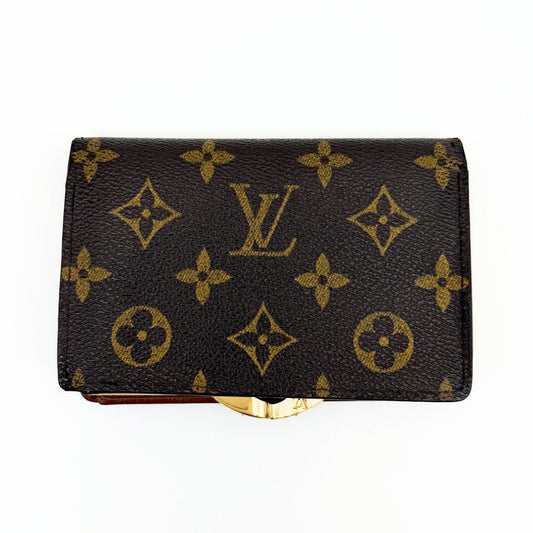 LOUIS VUITTON LOUIS VUITTON Monogram Porte-Feuille Viennois M61674 Wallet Tri-Fold Wallet