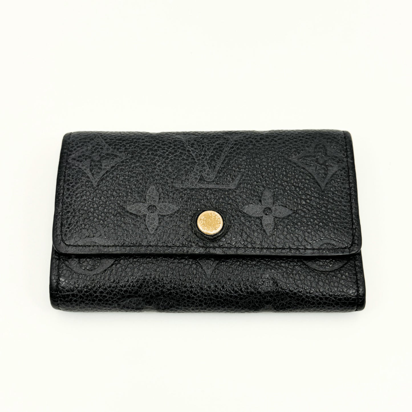 LOUIS VUITTON LOUIS VUITTON Monogram Amplant Myrtikle 6 Noir M64421 Key Case Key Case Key Case Key Case Key Ring