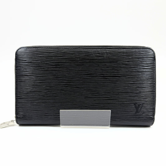 LOUIS VUITTON LOUIS VUITTON Epi Zippy Organizer NM Long Wallet Noir M62643 Wallet Wallet