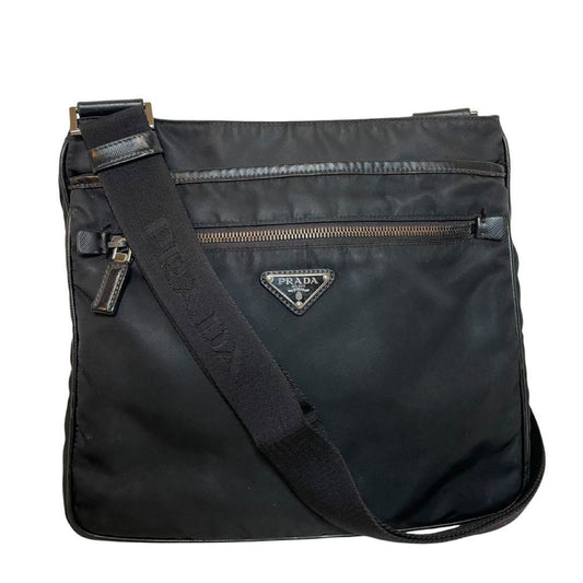 PRADA Recent Model PRADA Fiano NERO Black Shoulder Bag