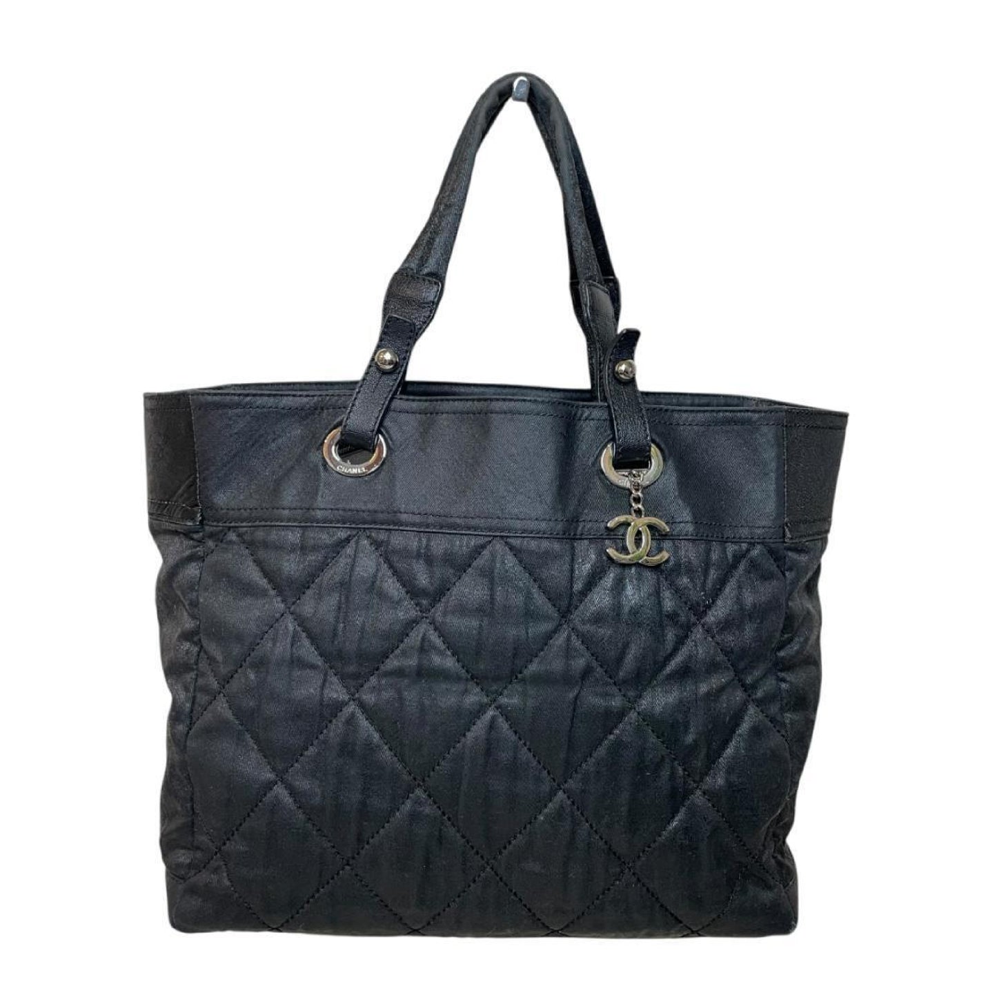 CHANEL Paris Ritz Quilted Black Tote Bag