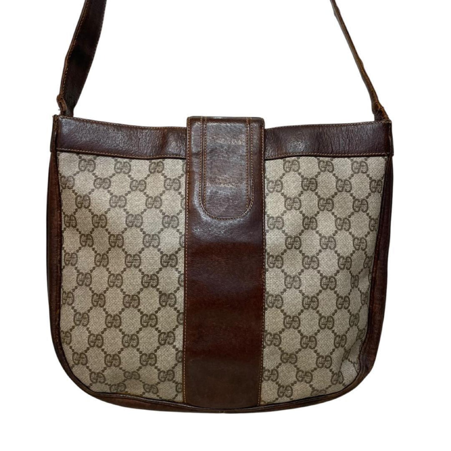 GUCCI Gucci Old Gucci GG Supreme Sherry Line Shoulder Bag