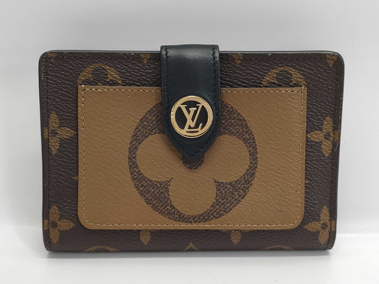 LOUIS VUITTON Giant Monogram Bifold Wallet 16-475 Wallet
