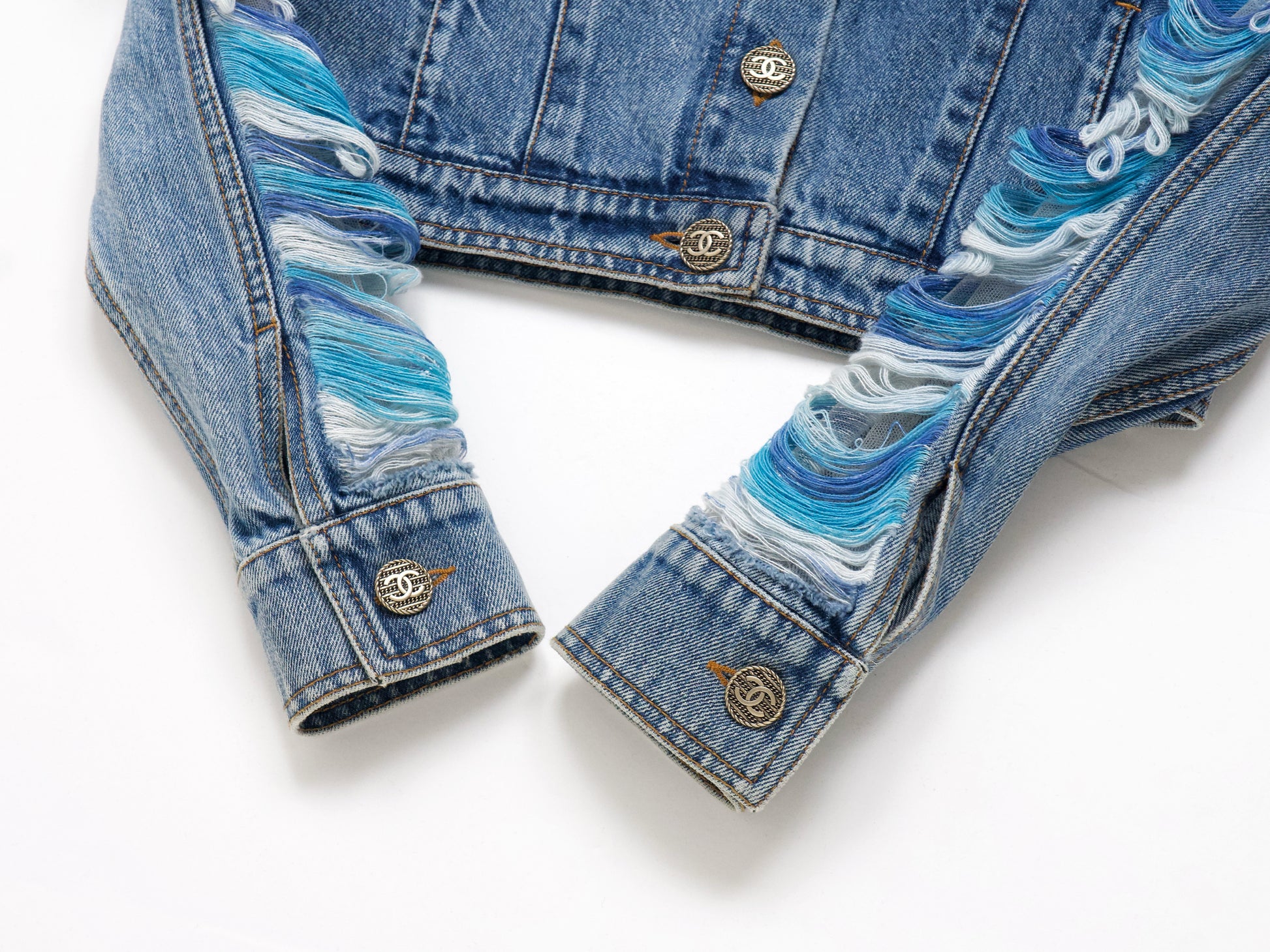 CHANEL 2019 Cruise Runway Denim Size 34 Jacket