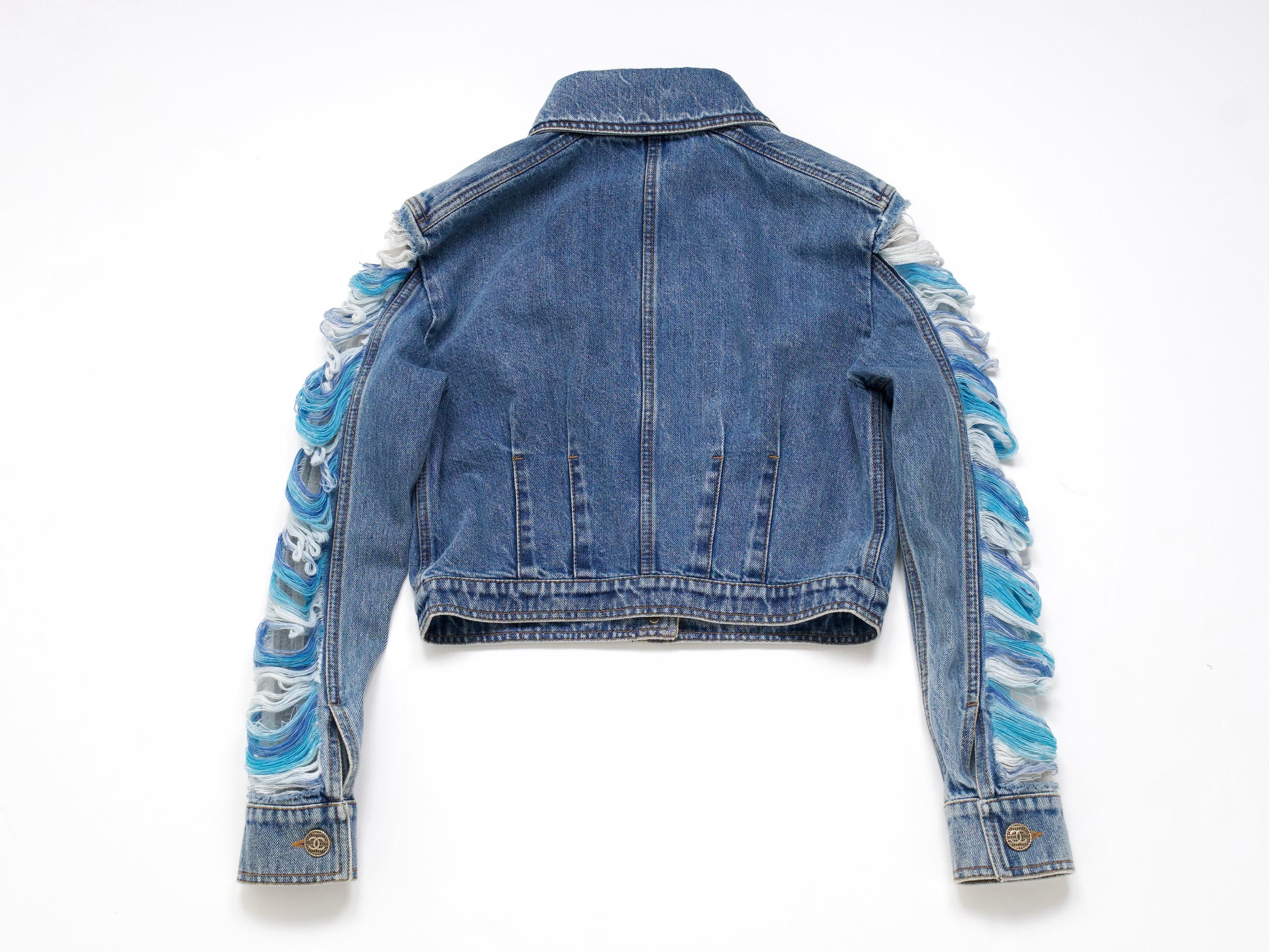 CHANEL 2019 Cruise Runway Denim Size 34 Jacket