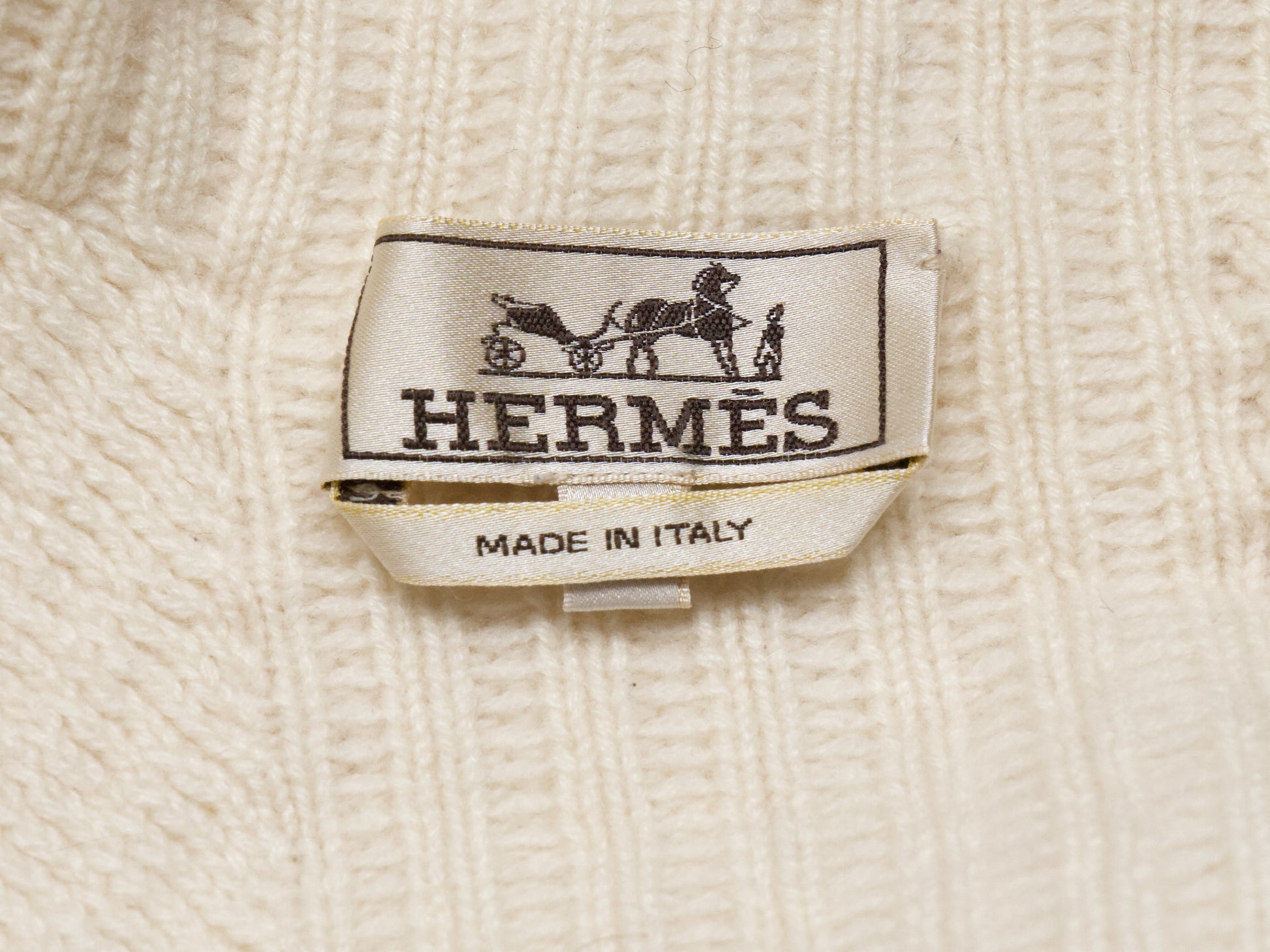 HERMES Men's Cashmere Knit XS Tops
