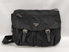 PRADA 2 Belt Triangle Logo Shoulder Bag