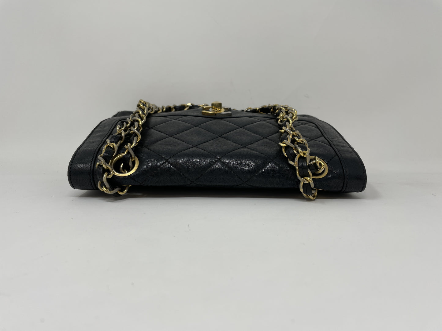 CHANEL CHANEL Matelasse Shoulder Bag Paris Limited Edition Double Flap Turn Lock Shoulder Bag