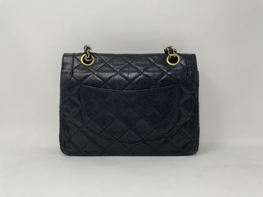 CHANEL CHANEL Matelasse Shoulder Bag Paris Limited Edition Double Flap Turnlock Shoulder Bag