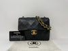CHANEL CHANEL Mini Matelasse Shoulder Bag with Gold Hardware, Coco Mark, and Turn Lock